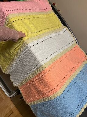 Handmade baby blanket